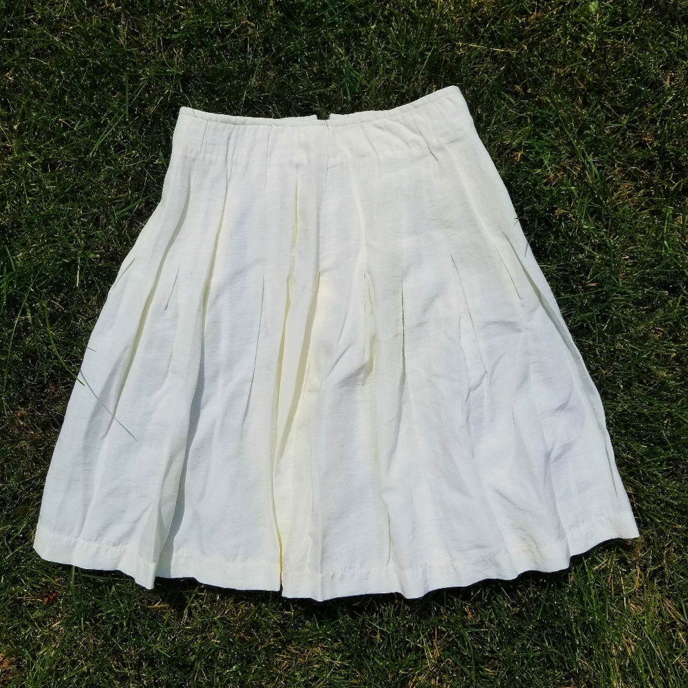 White Tennis Skirt
